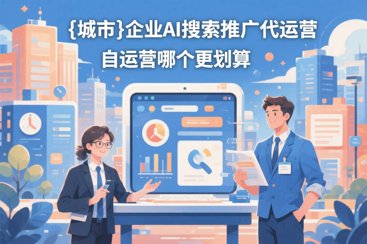 新乡企业AI搜索推广代运营和自运营哪个更划算