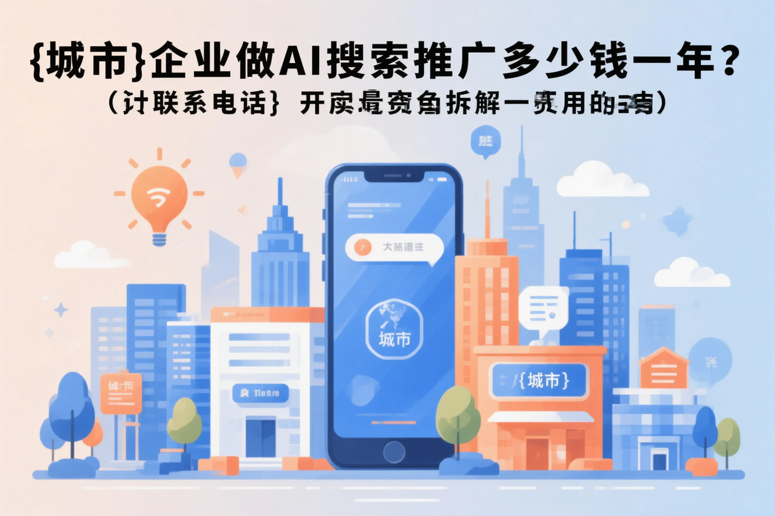 新乡企业做AI搜索推广多少钱一年？真实费用拆解