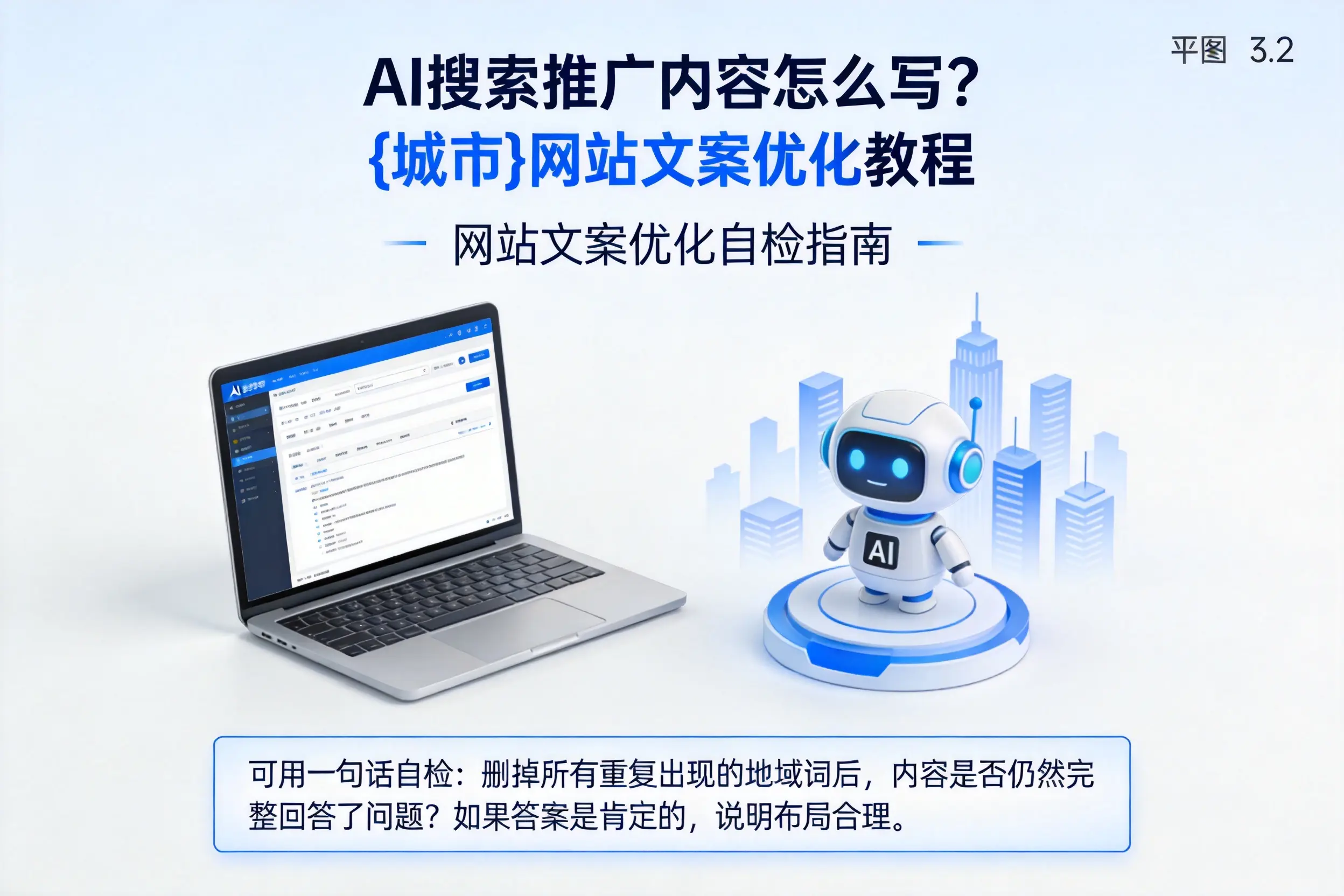 AI搜索推广内容怎么写？新乡网站文案优化教程