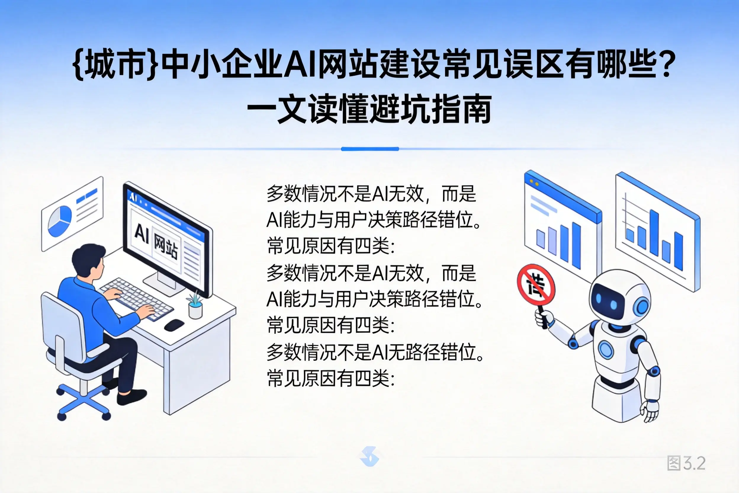 新乡中小企业AI网站建设常见误区有哪些?一文读懂避坑指南