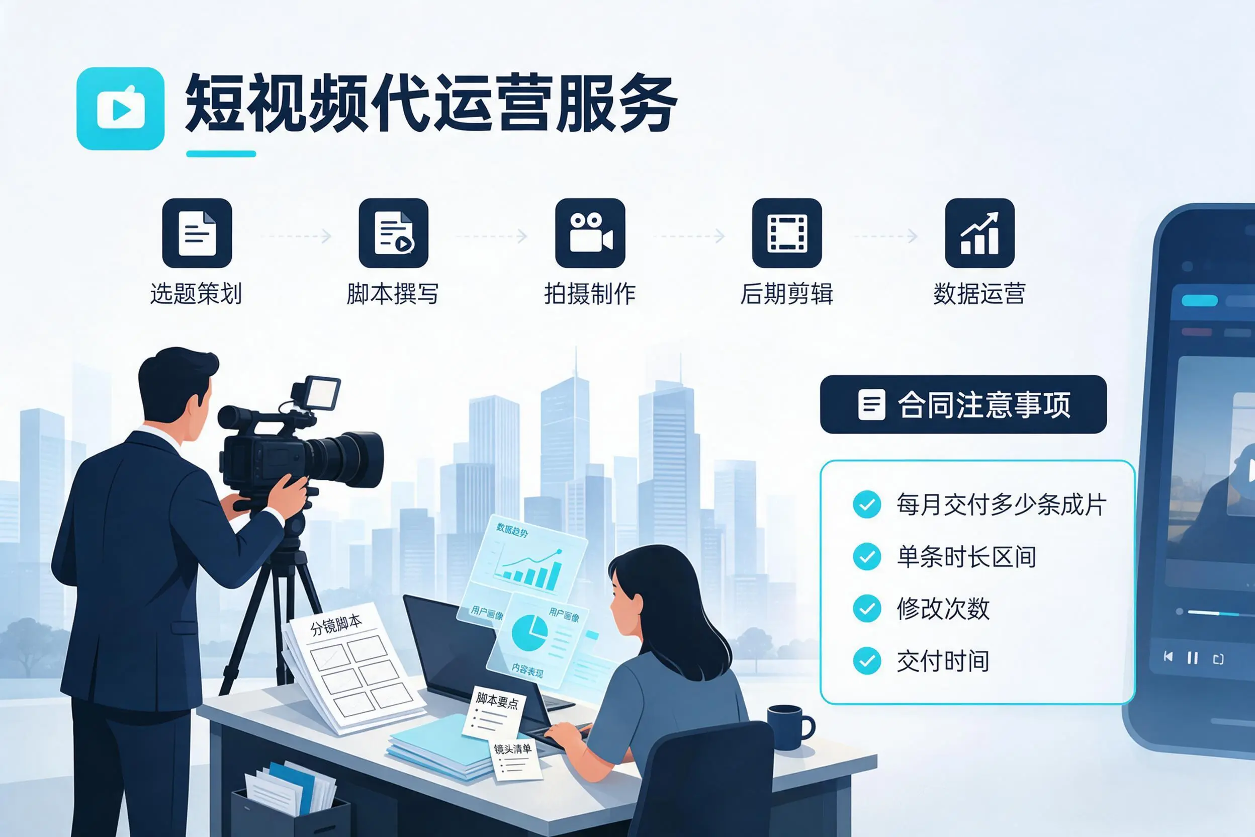 短视频代运营包含哪些服务？新乡企业常见问题科普