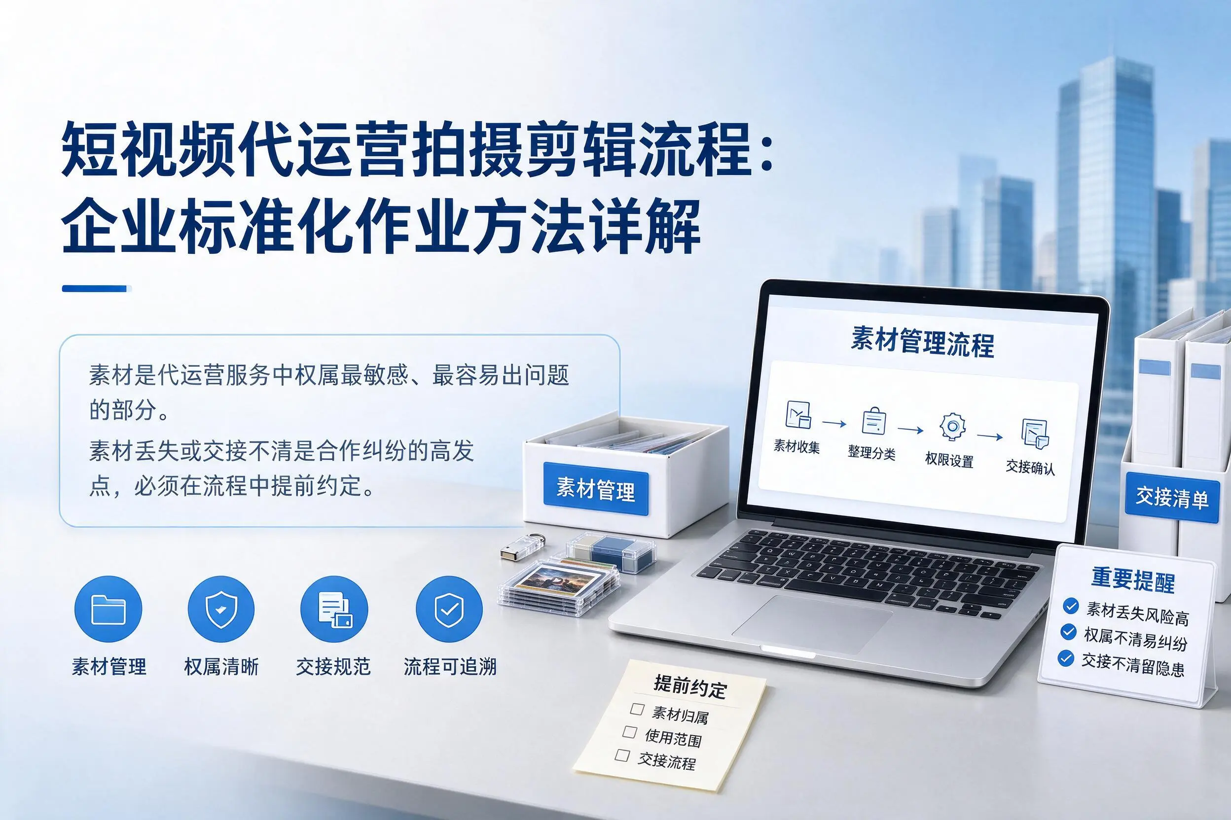 短视频代运营拍摄剪辑流程：新乡企业标准化作业方法详解