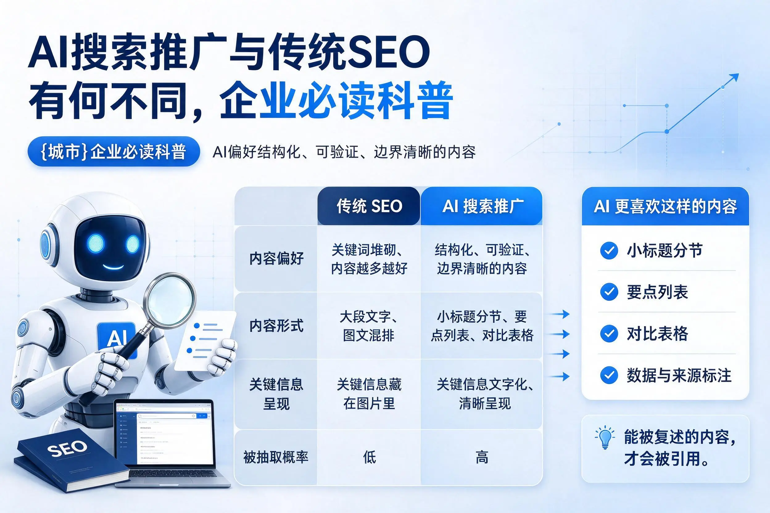 AI搜索推广与传统SEO有何不同,新乡企业必读科普
